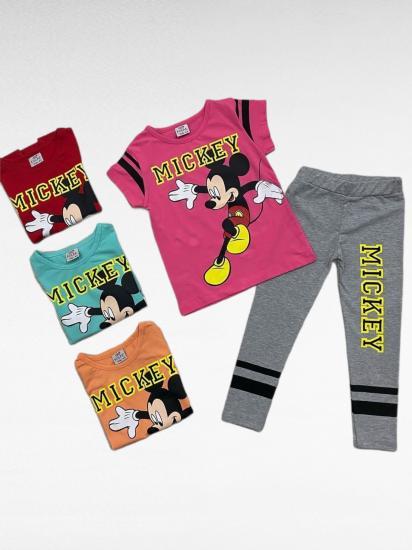 Kız Çocuk Mickey Taytlı Takım