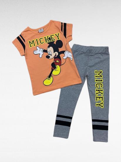 Kız Çocuk Mickey Taytlı Takım