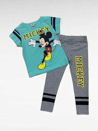 Kız Çocuk Mickey Taytlı Takım