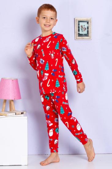 yılbaşı temalı pijama takımı