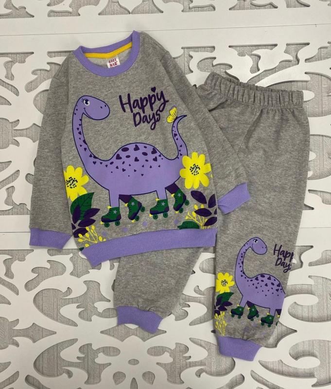 Dino%20Kız%20Pijama%20Takımı